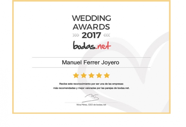 WEDDING AWARDS 2017 by bodas.net