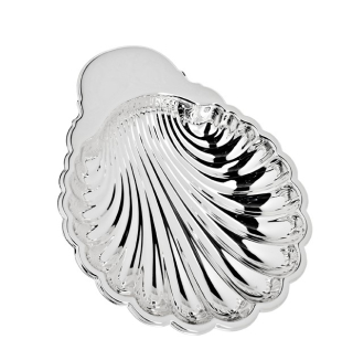 Concha bautizo plateada