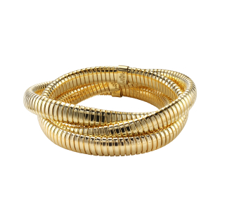 Brazalete de plata dorada Edición Limitada Heritage 