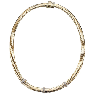 Collar de plata dorada Edición Limitada Heritage