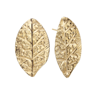 Pendientes La Forêt de plata dorada