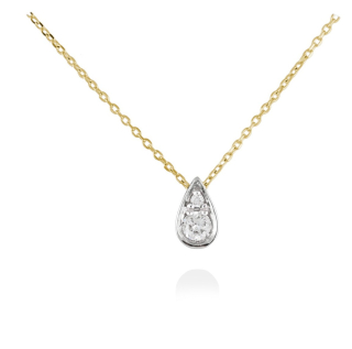 Colgante con Oro con diamantes